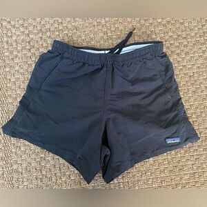 Patagonia Black Baggies 5” Shorts XXS